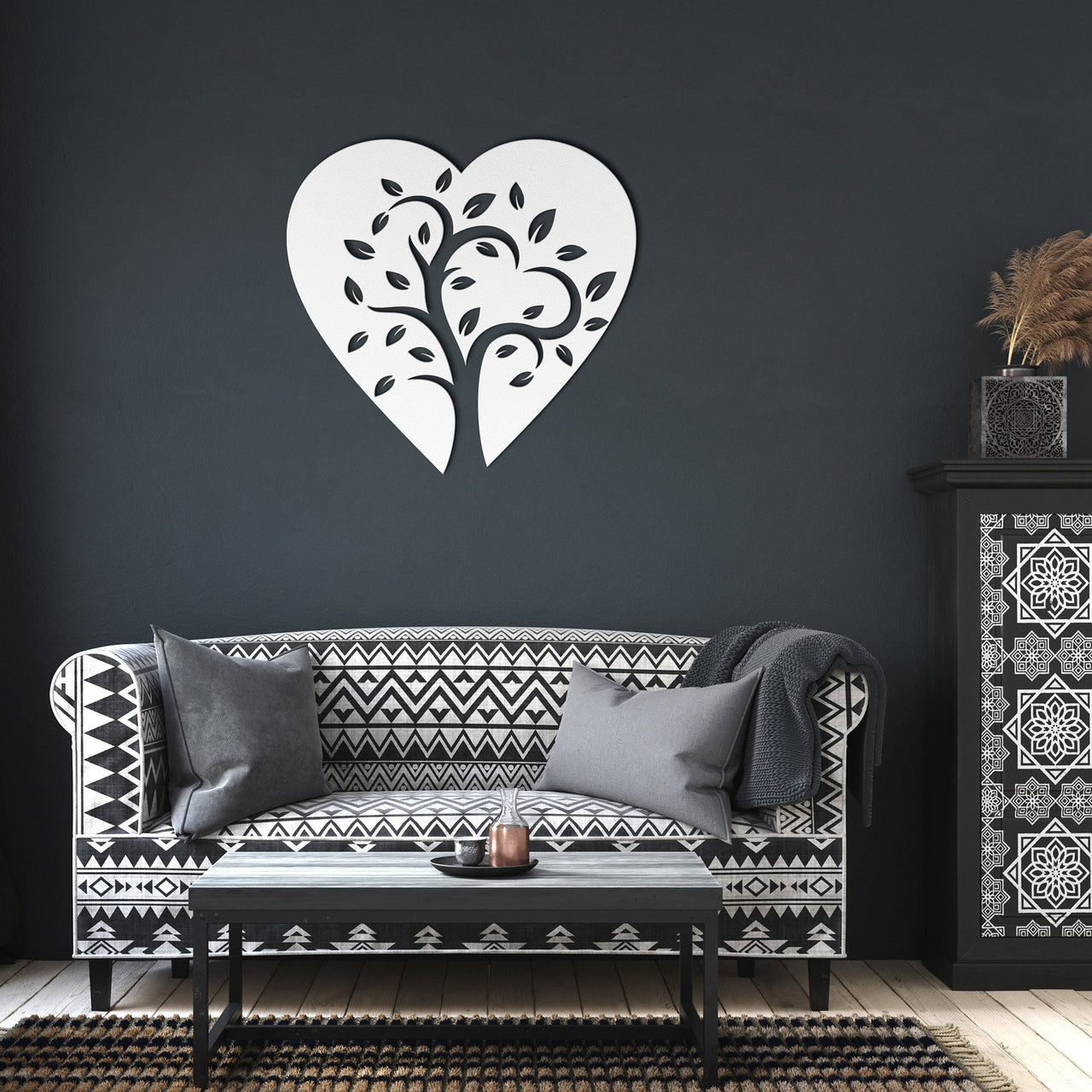 Tree of Love Wall Art - My Metal Wall Art